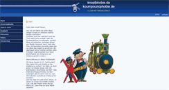 Desktop Screenshot of knopfphobie.de